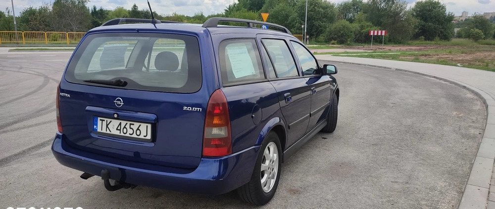 Opel Astra cena 6500 przebieg: 248000, rok produkcji 2004 z Kielce małe 92